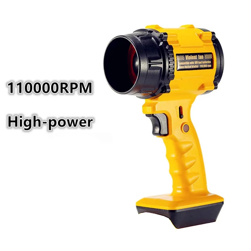

SHGO-High-Power 110000 RPM 200 Mph Turbo Jet Double-Blow V2.0 Cordless Electric Leaf Blower For 20V 18V