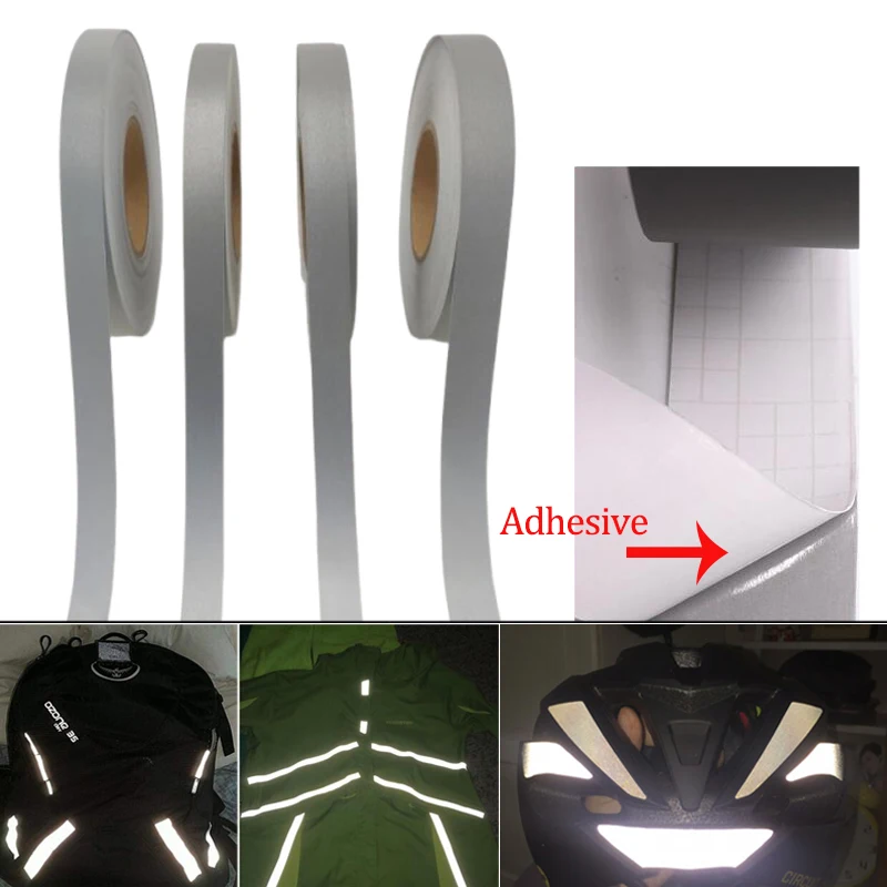 Reflective Self-Adhesive Fabric High Bright Reflective Sticker Strip For Clothes