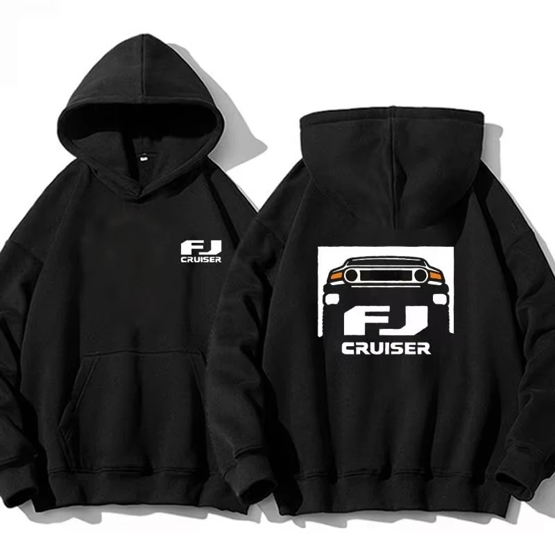 Japanese Classic Off-road Vehicle JDM Modified Car Hooded Sweater Cruiser Men's and Women's Loose Sports and Autumn Sweatshirt