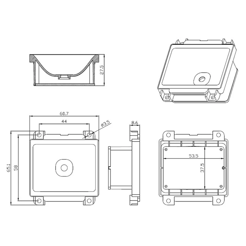 N11R- 5X GM72 Günstige Neue Design Schnittstelle USB/RS232 1D/2D/QR Android Barcode Scanner Reader Modul für Bus
