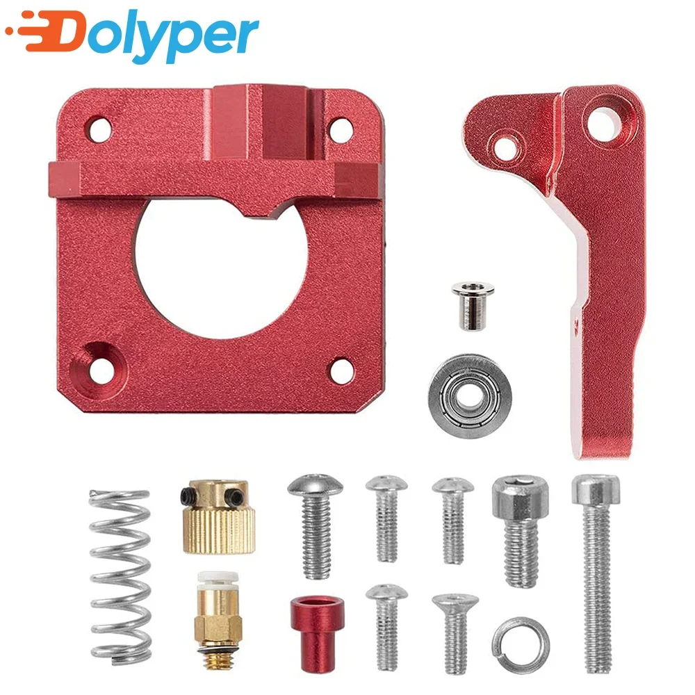 1-5pcs 3D Printer Upgraded Aluminum MK8 Extruder Drive Feed Kit for Creality Ender 3/3 Pro/3 V2, Ender 5/5 Pro/5 Plus, CR-10/10S