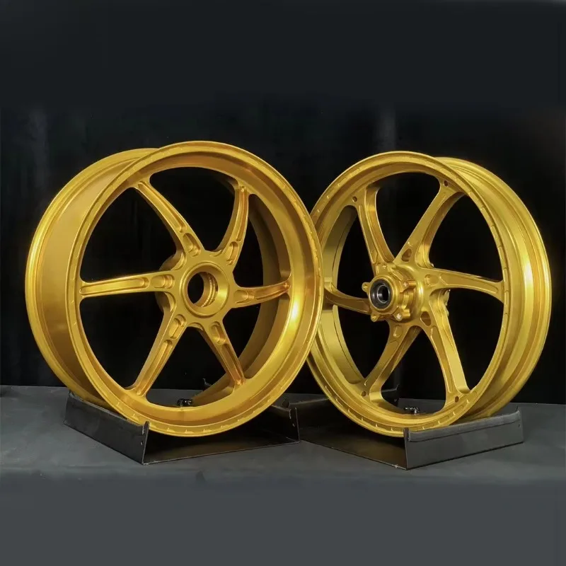 Full-Size Range High-End Custom Motorcycle WheelsHigh Quality Motorcycles Front Rear Forged Wheels Durable Aluminum Alloy Wheel