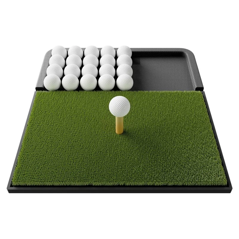 

2026 Practice Outdoor Indoor Artificial Grass Anti Slip Rubber Bottom Mat Small Thickening Golf Matspromote Sales