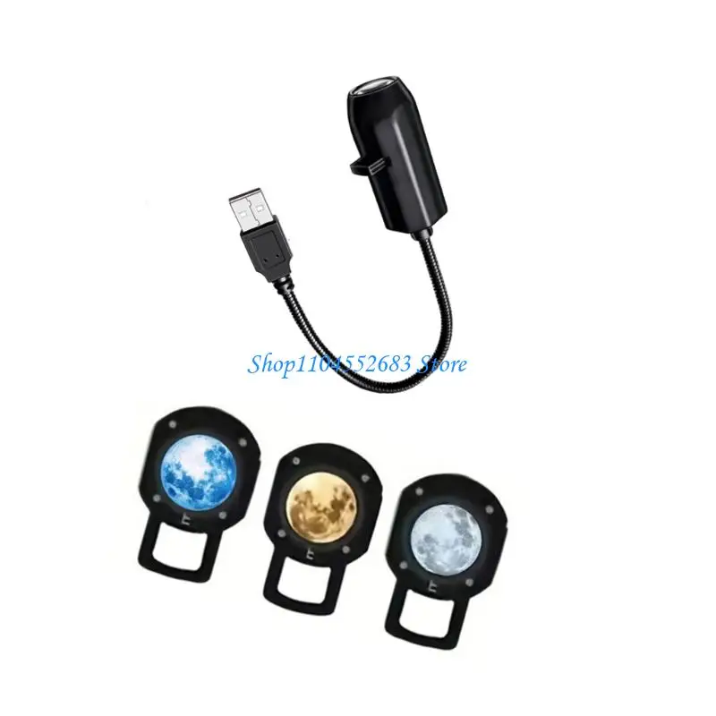 Y6GD Led Atmospheres Projection Light 360 Degree Rotating LED Planet Projector Lamp For Parties Home Wall Decoration