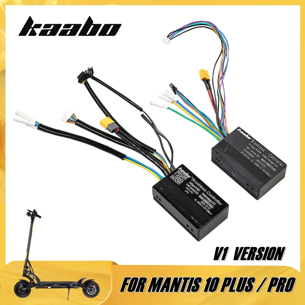 

V1 Version 60V25A Sine Wave Controller for 60V KAABO MANTIS 10 PLUS & 10 PRO Electric Scooter Compatible With LT01 Display