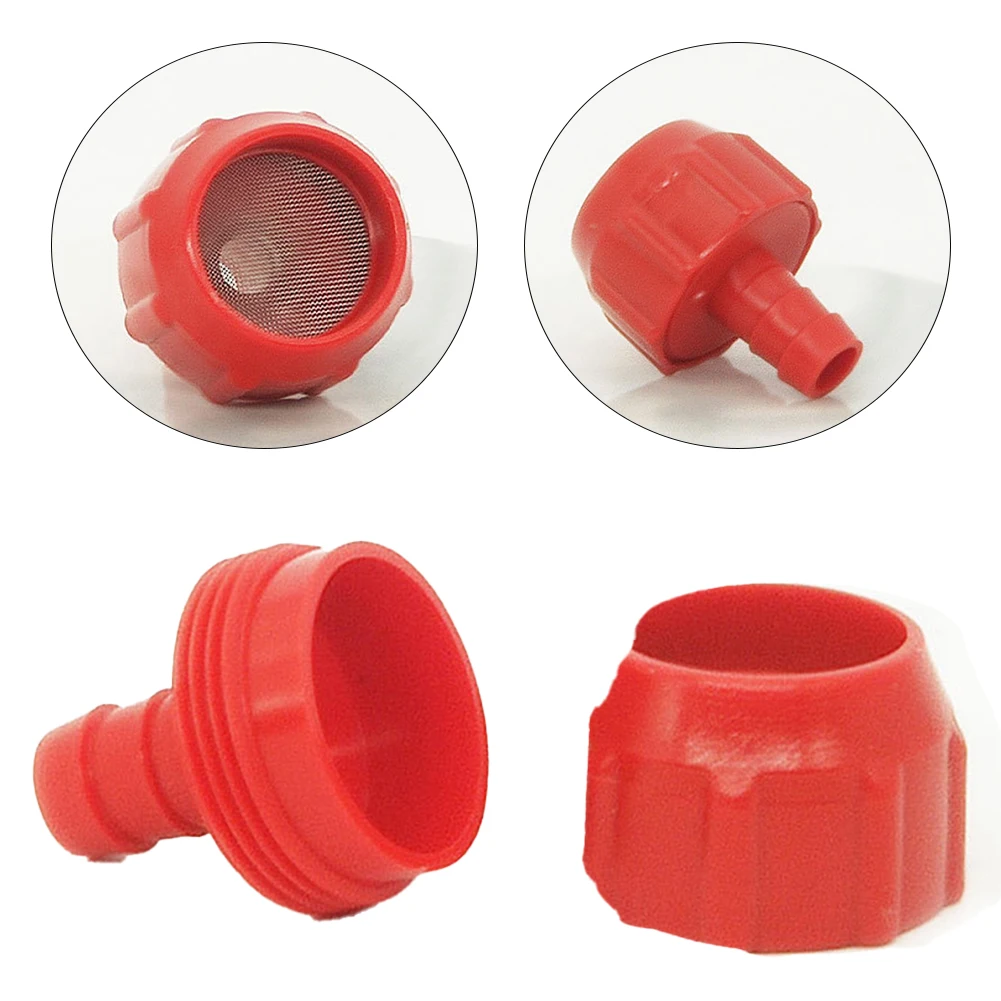 5 Piece Plastic Filter Net Assembly for Garden Sprayer Pumps Compatible with Common Household Watering and Cleaning Setups