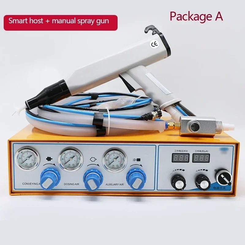 WH-880 Intelligent Automatic Powder Spraying Machine 45W Electrostatic Spraying Experimental Equipment Tool Spraying Machine