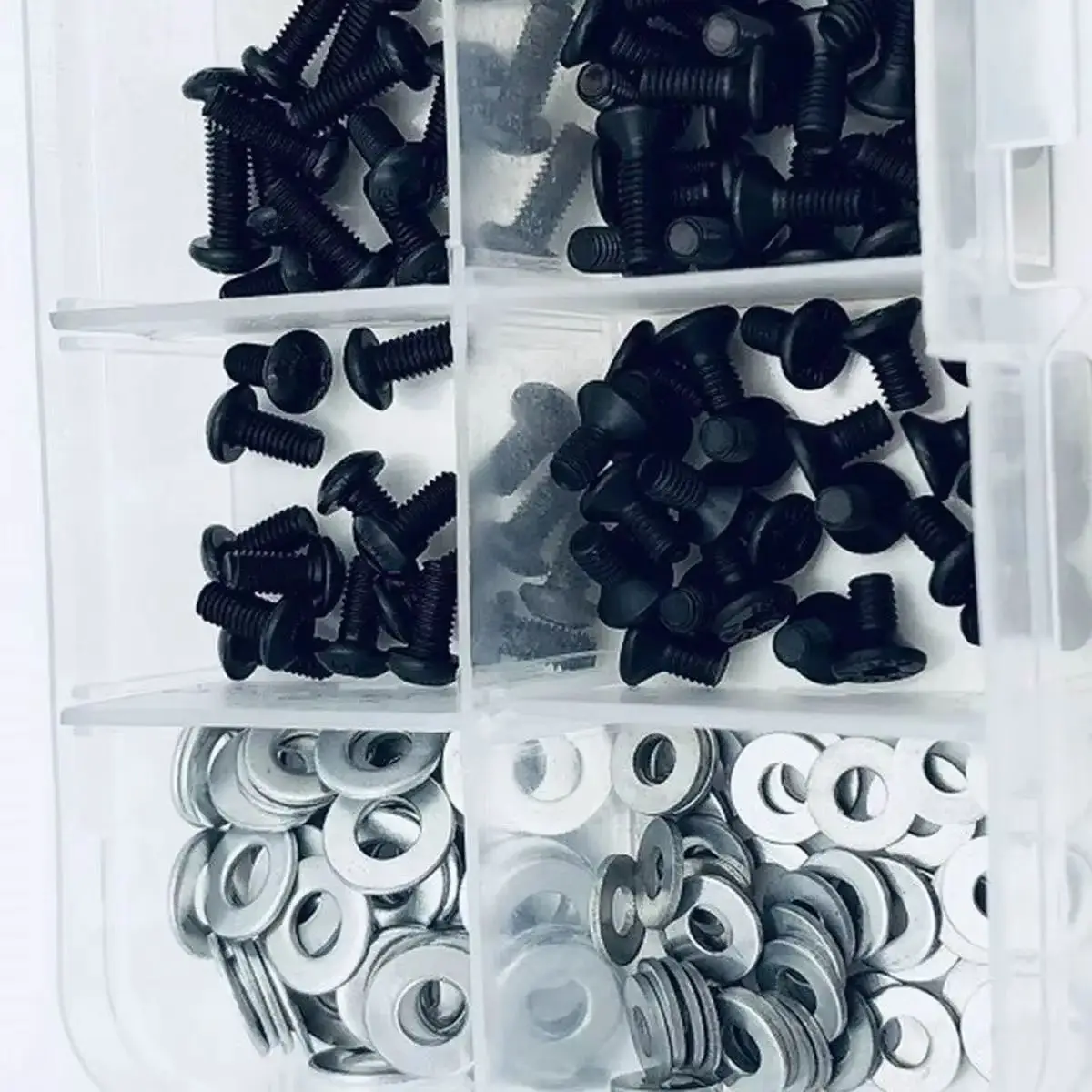 340pcs RC Screw Kit & M3 M4 Bolts Washers Hardware Fasteners for Traxxas Axial Redcat HSP HPI Arrma Losi 1/8 1:10 Scale RC Cars