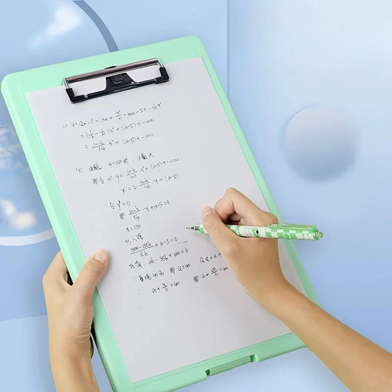 A4 File Clipboard Large Capacity Board 2 - in - 1 High - Value Folder: For Student Papers, Office Writing & Document Storage