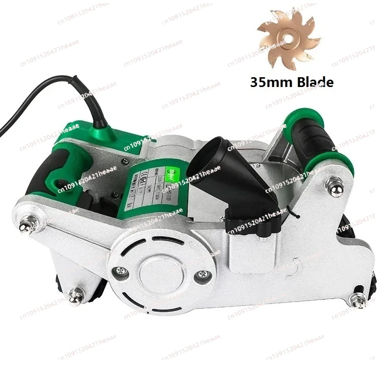 Suitable for 220V Tile CutterElectric Wall Chaser Machine 1100W 25MM/35MM Wall Groove Cutting Machine/Line Slot Machine