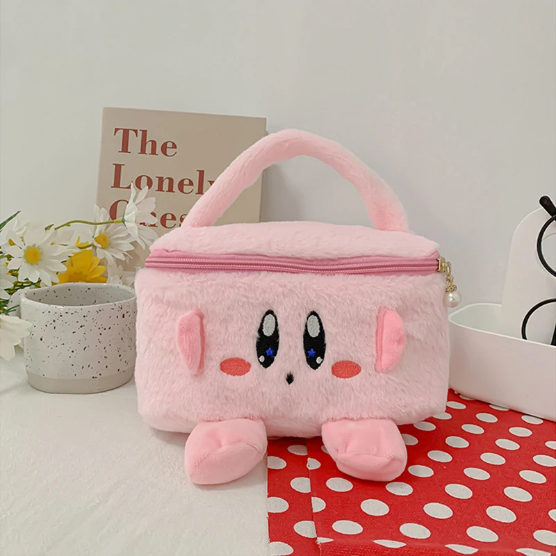 Sanrio peluche Bag Kawaii My Melody Cartoon Anime Cute Handbag Kuromi Tote Cosmetics Bags Kirby Sundries Storage Case Girl Gifts