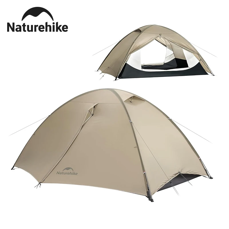 Naturehike Giling PRO Zelt 20D Nylon Wasserdichtes Campingzelt Einfacher Aufbau Rucksackreisen Outdoor-Reisen Für 1-2 Personen 4 Jahreszeiten