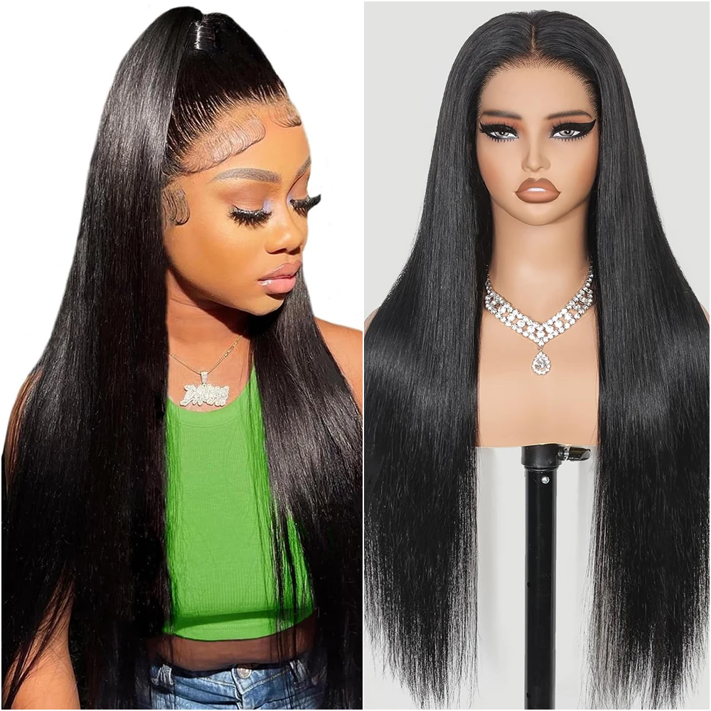 

Прямые парики Bone Straight 13x6 HD Lace Frontal, 30-40 дюймов, парик 360 с прозрачным кружевом, парик 13x4 HD Lace, предварительно выщипанный, для женщин, плотность 200%