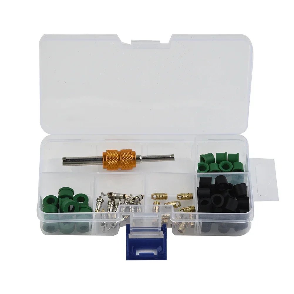 Classification Kit Repair Tools AC Manifold Gauge AC Manifold Gauge Spool Removal Tool Valve Core 10pcs Valve Cores