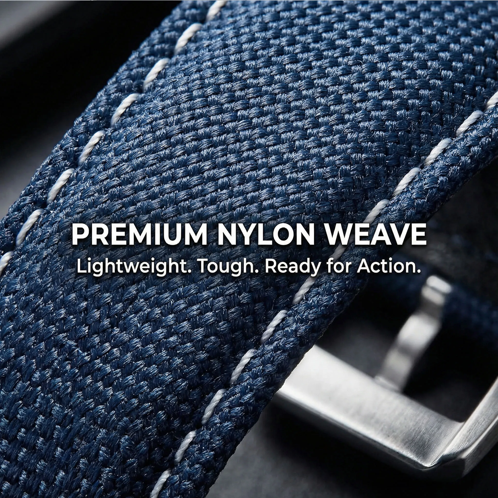 OMAYS Classic Blue Accent Watch, Chronograph Subdials & Tachymeter Scale, Timeless Design for All Occasions