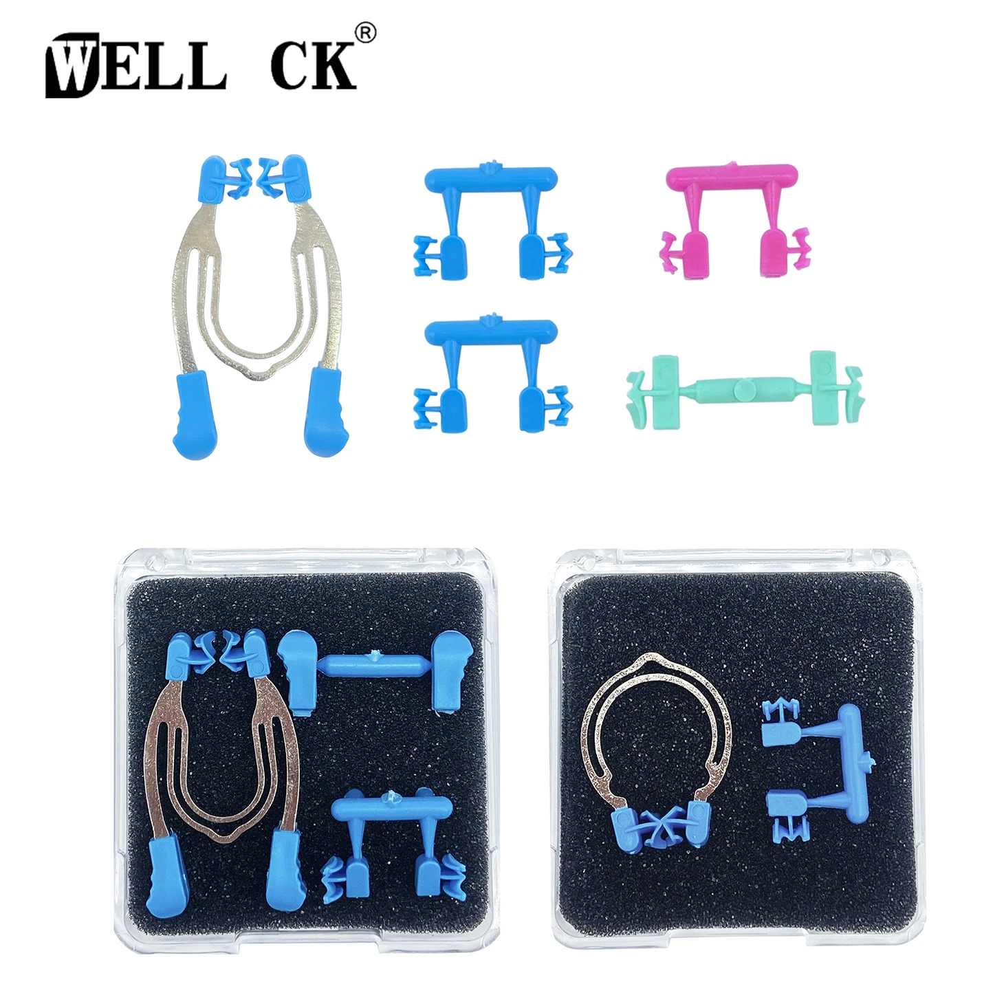 Dental Matrix Sectional Contoured Matrices Clamps Wedges Metal Spring Clip Rings Dentist Newest Type Plier Dentistry Tools
