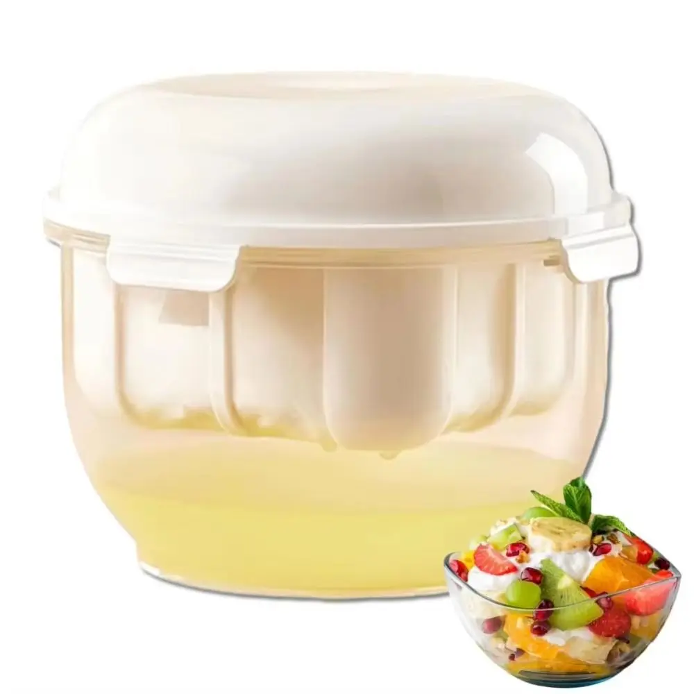 

Сепаратор для йогурта большой емкости, мелкая сетка с пружинами, фильтр для фруктового сока, японский прозрачный сепаратор для сыворок, чаша для йогурта