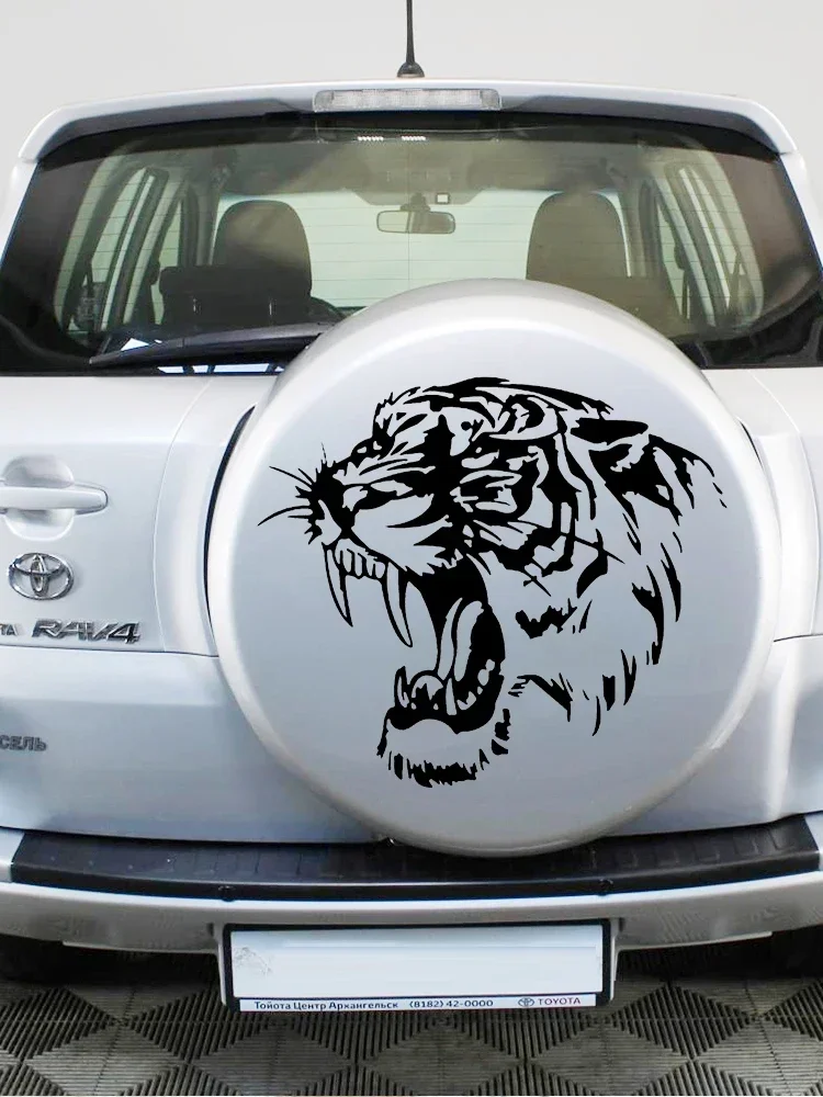 Tooth Tiger, automotive vinyl self-adhesive paper, detachable waterproof, personalized style, vehicle beauty