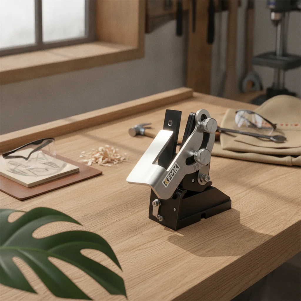Adjustable Sharpening Angle Guide Jig 10‑45 Degrees Fixed‑Angle Sharpening Rail for Sander Woodworking Grinding Auxiliary Tool