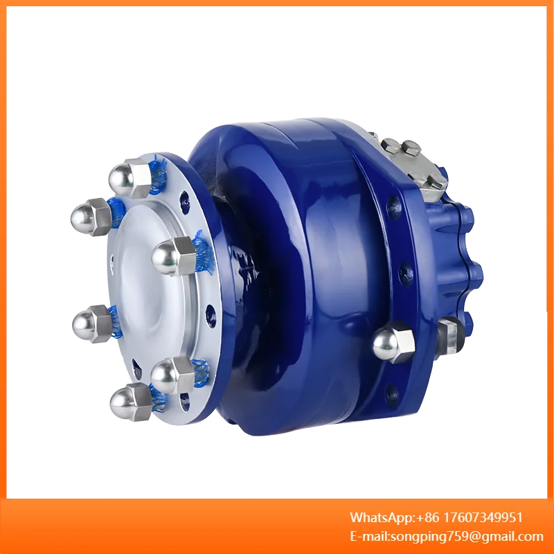 DMS11 High Torque Low Shaft Motor Speed Poclain Motor for Transmission Devices Hydraulic Piston Motor