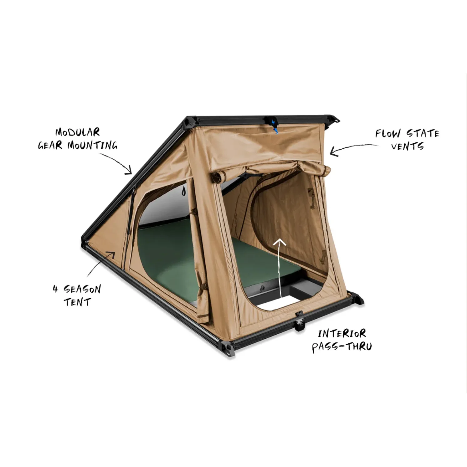 Retractable Pop Up Truck Camper Top, Waterproof Lock Hard Metal Truck Bed Topper, Offroad 4x4 Pickup Camping Accessory