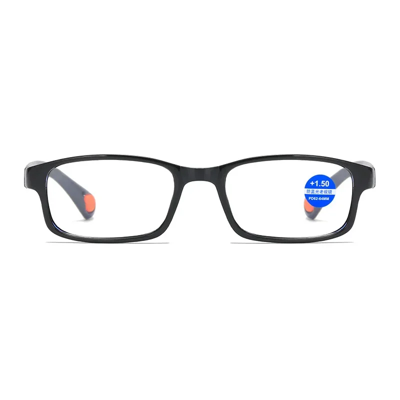 Reading Glasses Men\'s Anti-Blue Light Reading Glasses TR90 Sports Frame Fashion Anti-radiation Men and Women Reading Glasses