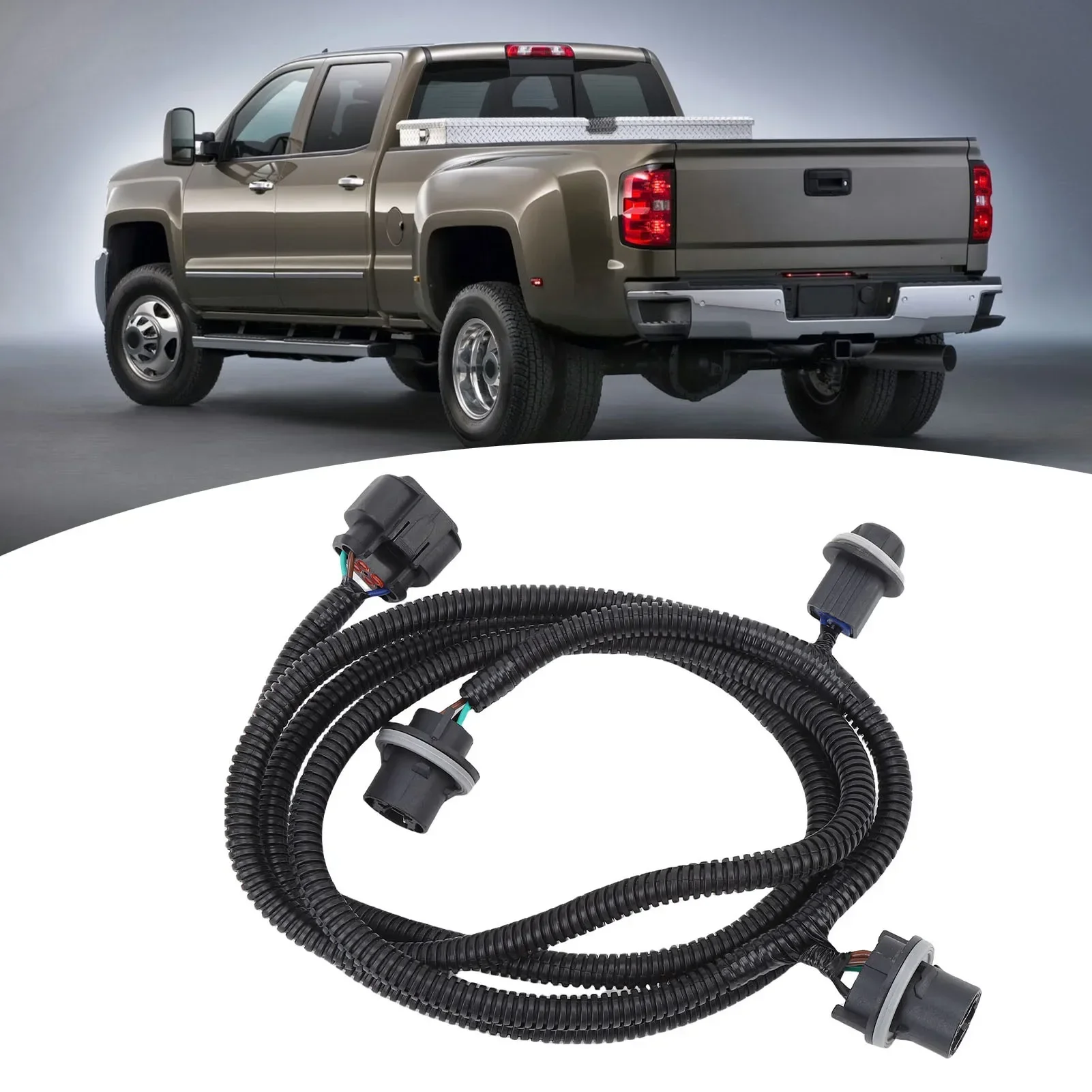 

Жгут заднего фонаря, термостойкая розетка для Chevrolet Silverado 1500 2500 HD 3500 HD 2014-2015, сторона пассажира 22869169