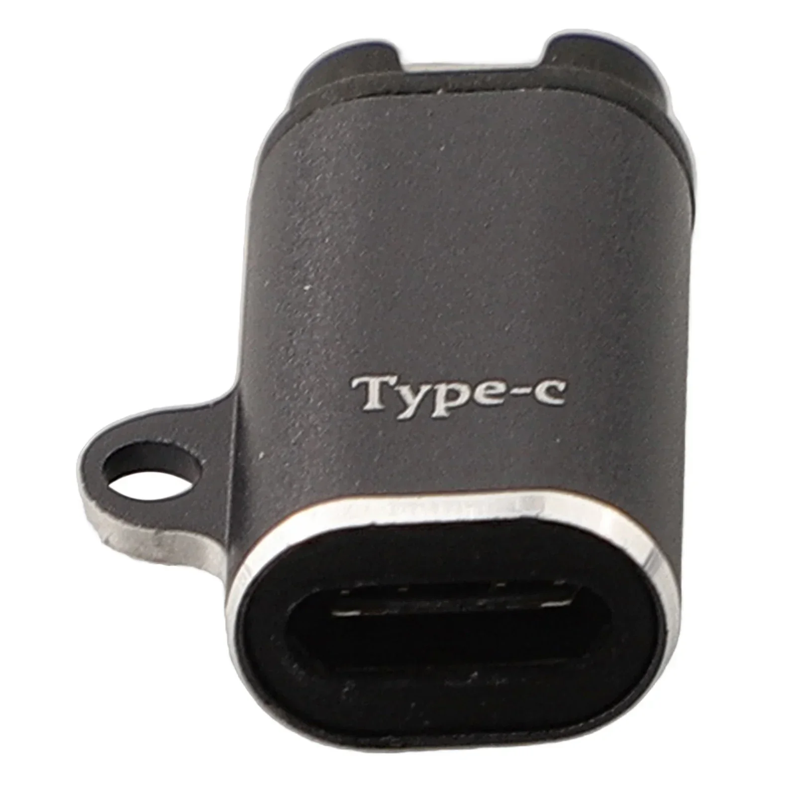 

1 Set Portable Charger Adapter With Lanyard Hole USB Charging Adapter Black Multifunctional Replacement Parts