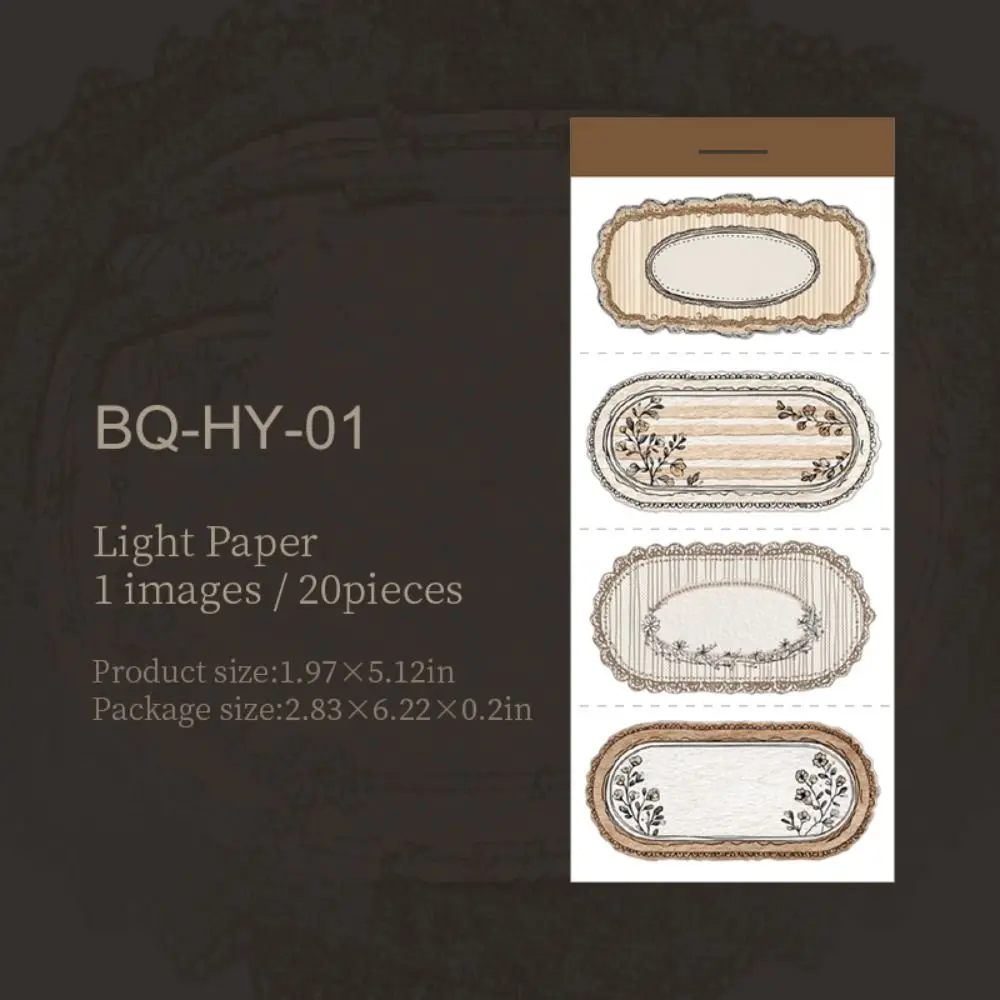 Ripples of Desire Series Memo Pad Writable Surface Lace Border Message Notes Paper Gift DIY Decorative Paper Sheets