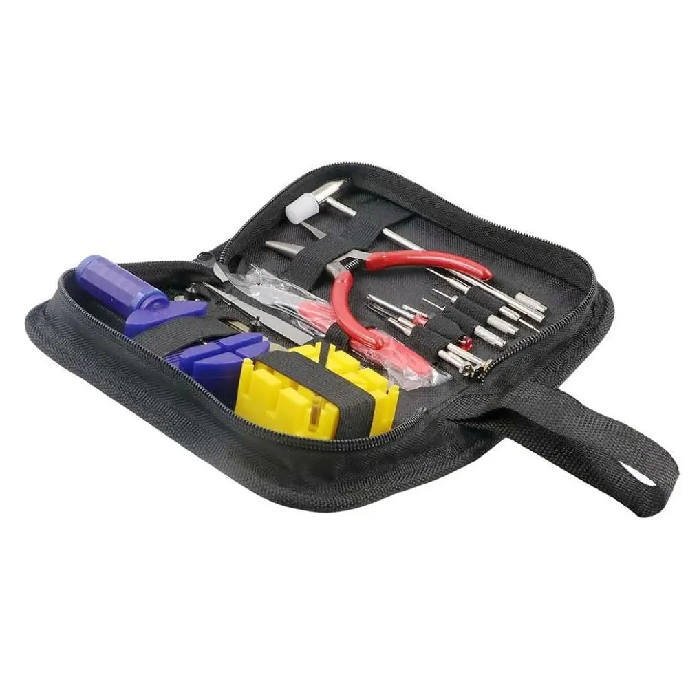 

16Pcs/set Non-slip Watch Repair Tool Kit Portable Spring Bar Set Watchmaker Tools Set Durable Link Pin Remover