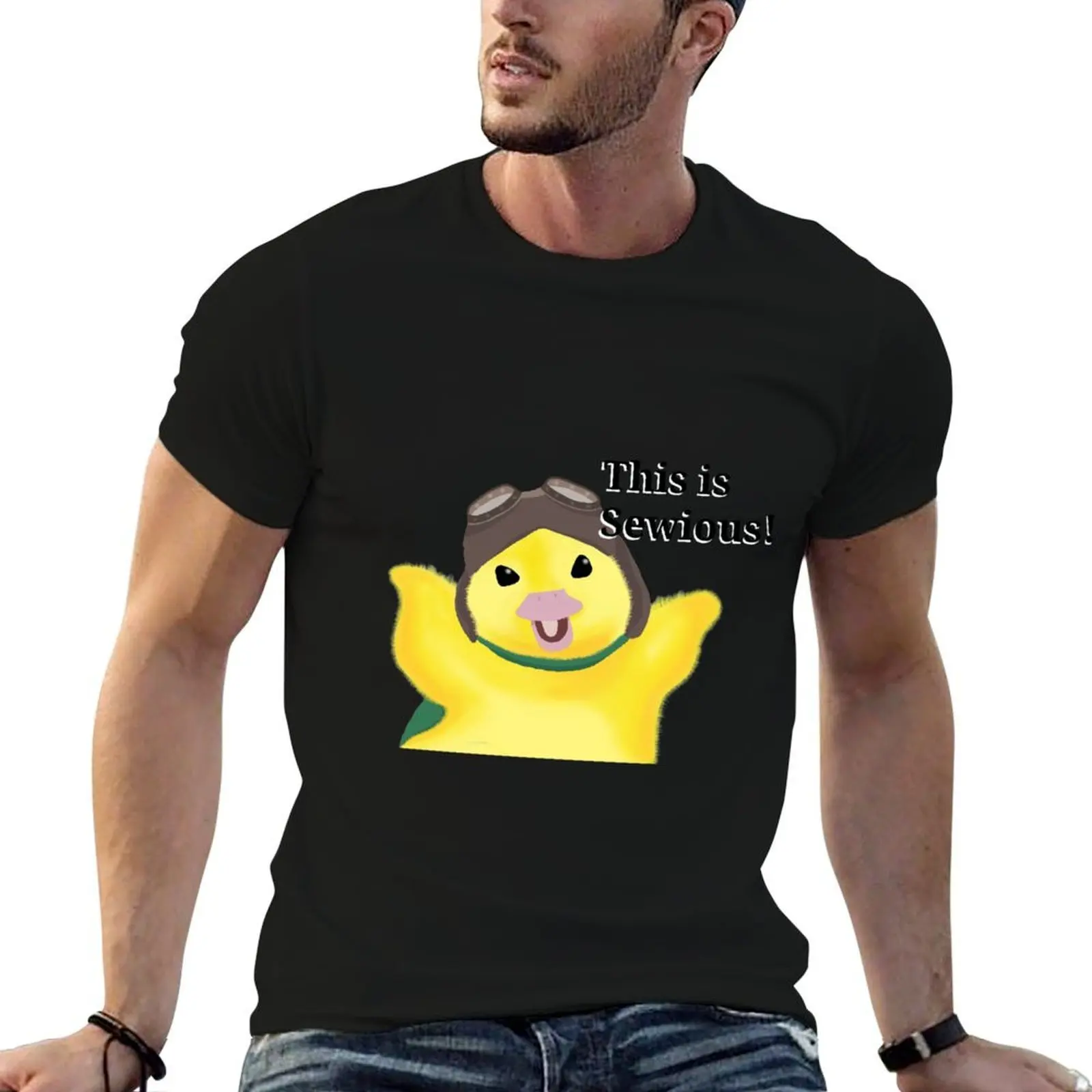 

This is Sewious! Wonder Pets Mingming T-Shirt man t shirt heavy cotton mens graphic t shirts T-Shirt