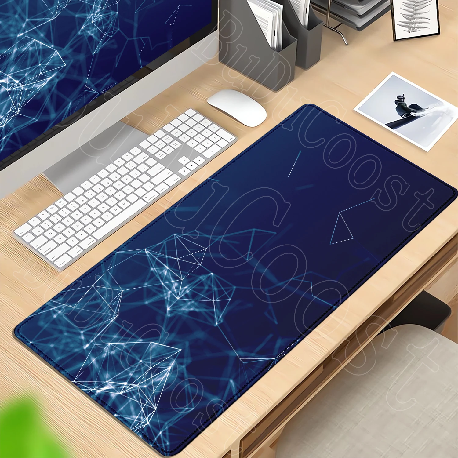 90x40cm Computer Keyboard Desk Pad Non-Slip Rubber Locking Edge Carpet Hot Sell Large Gaming Quick MousePad Multi-size Gamer Mat