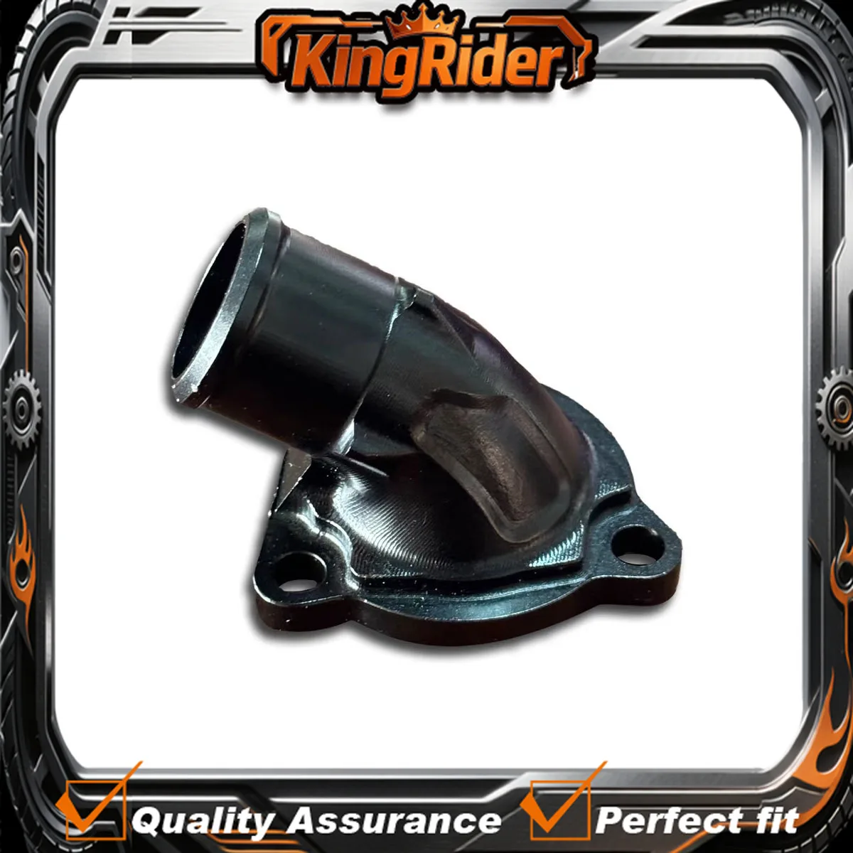 Temperature cover aluminum alloy water pipe interface thermostat cover Fit For CFMOTO 800NK/MT/MT-X KTM DUKE790/890R ADV