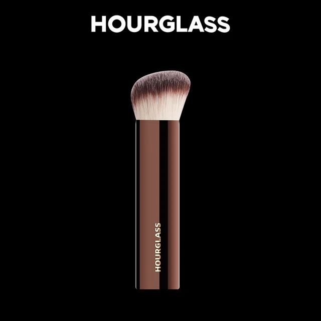 Pędzel do makijażu Hourglass - nr 20 Vanish Seamless Finish Pędzel do podkładu z miękkiego włókna włosowego Fashion Design Pojedynczy pędzel do twarzy