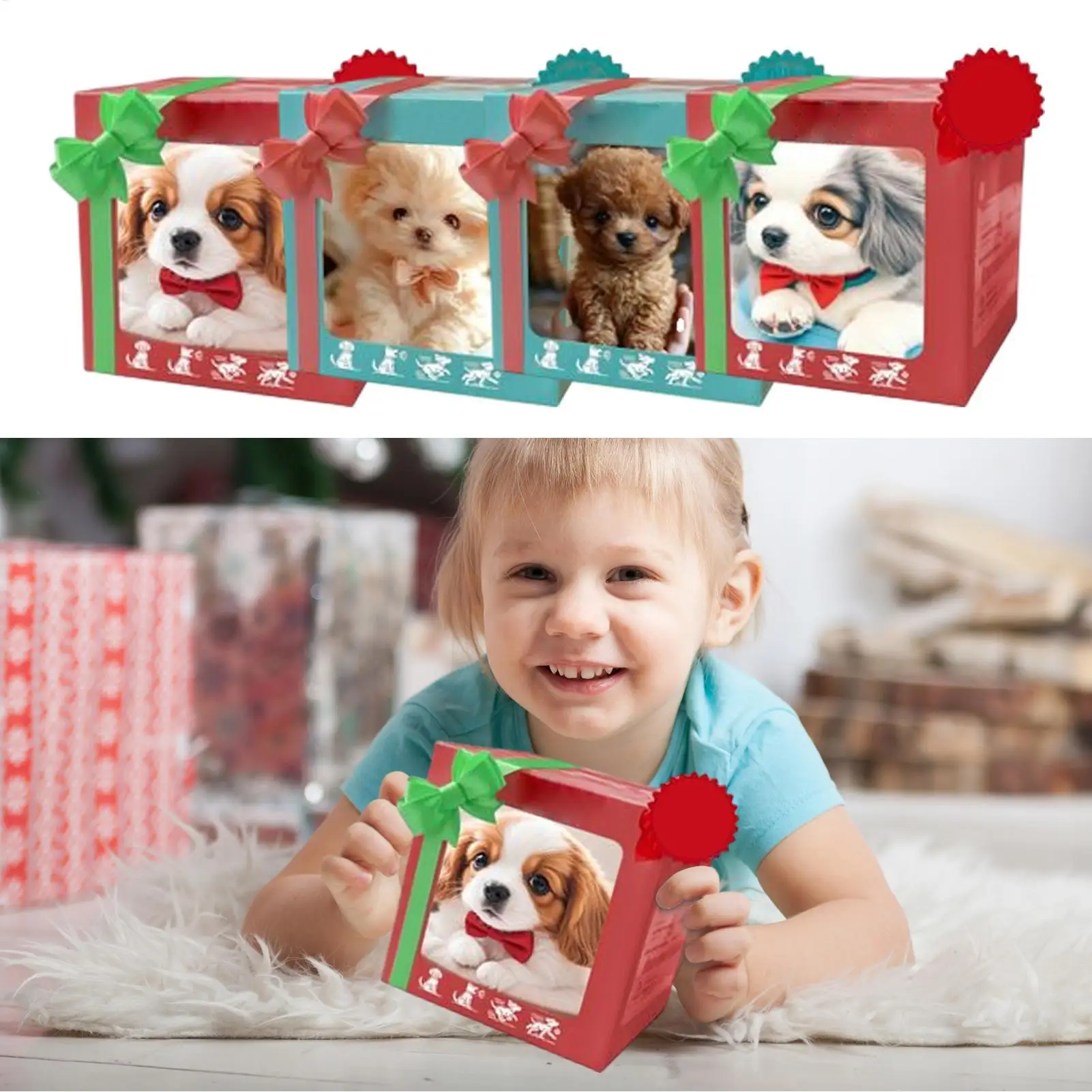 

Electronic Robot Plush Dog With Realistic Movements Simulation Robot Dogs Barking Tail Wagging Pets Dog For Children Birthday