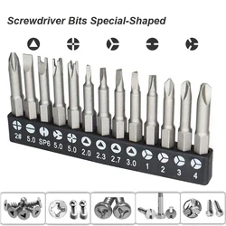 Precision Y U Shaped Triângulo Screwdriver, Bit magnético, 1 