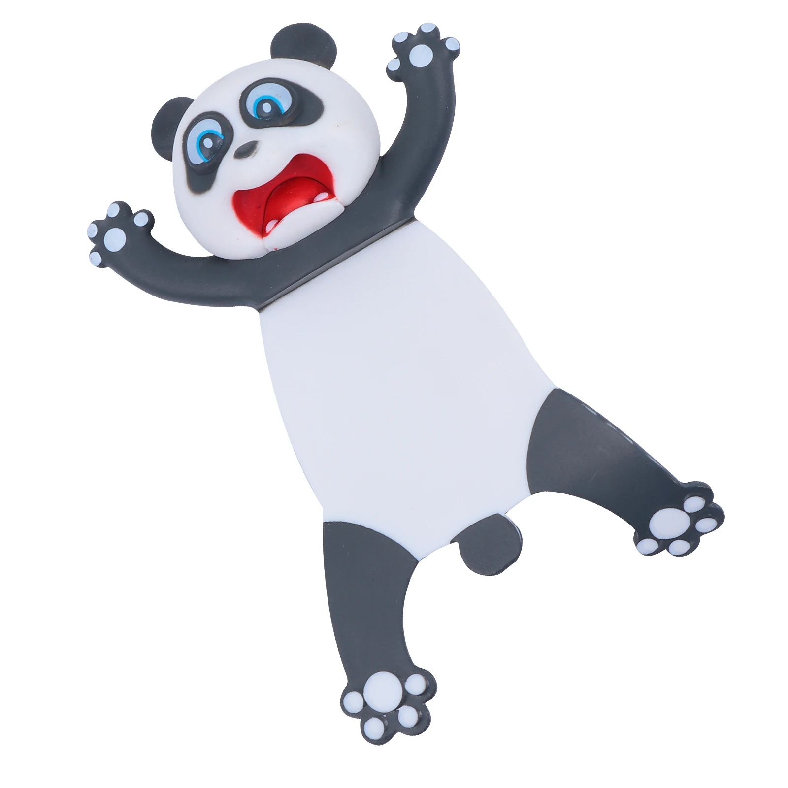 علامة مرجعية ثلاثية الأبعاد على شكل حيوانات مقاومة للماء من البلاستيك قابلة لإعادة الاستخدام إشارات مرجعية لطيفة للطلاب والأطفال ملحقات قراءة مفعمة بالحيوية هدية قرطاسية مضحكة