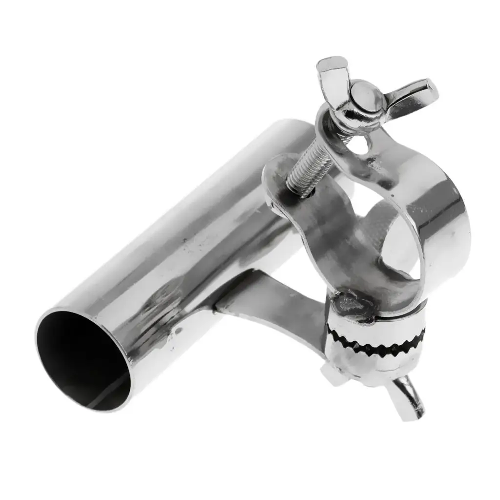 Stainless Steel Fishing Rod Rack Reinforced Chair Mount Bracket Support for Seashore Rock Fishing