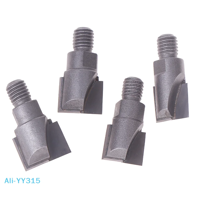 

【Y】10mm Shank Wooden Door Lock Slotting Cutter 16.5-22mm Tungsten Steel Woodworking Milling Cutter Tools Screw Thread