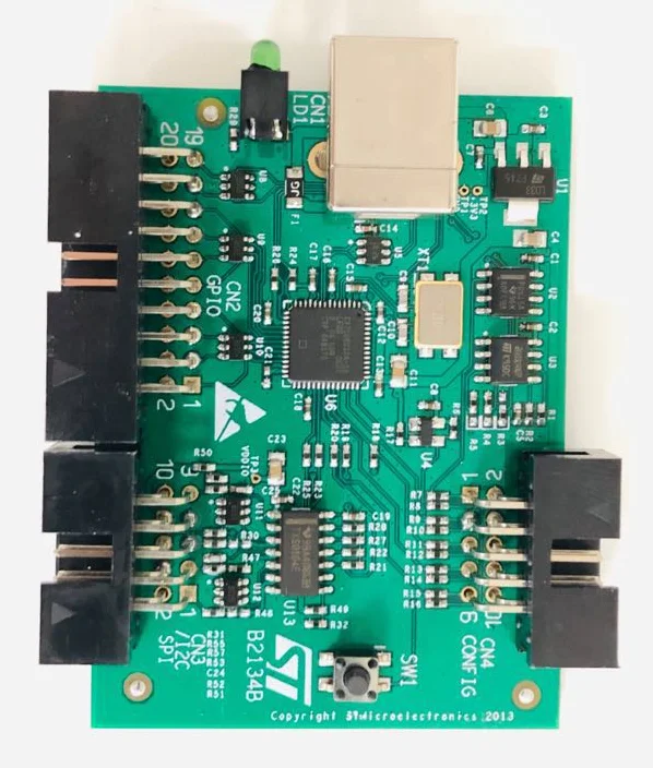 

For STID135-WB debugging board (USB2LINK-C, USB to I2C board, available)