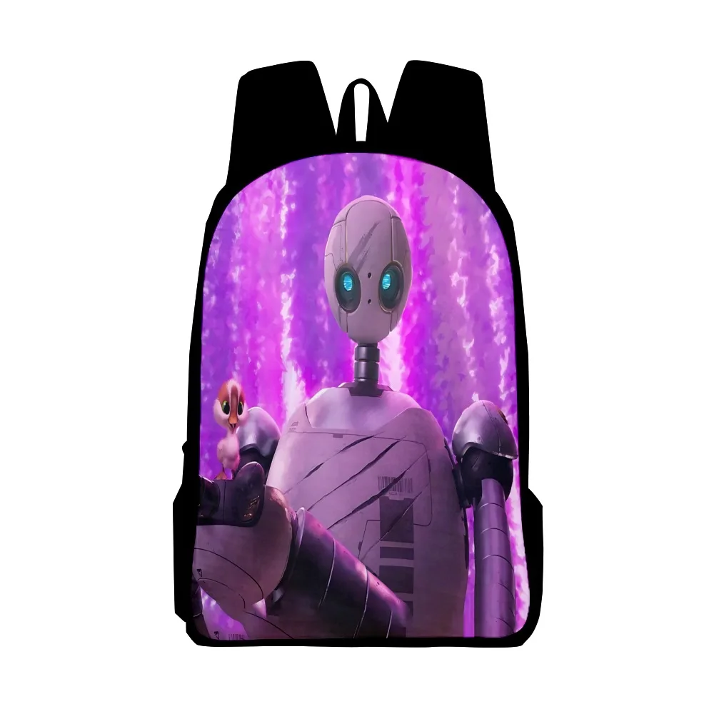 Tas Ransel Anime The Wild Robot, Tas Ransel Pelajar Mode Ekspor