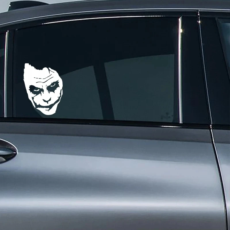 

Horror, clown Face car sticker funny vinyl decal for auto stickers styling decoration decals trim