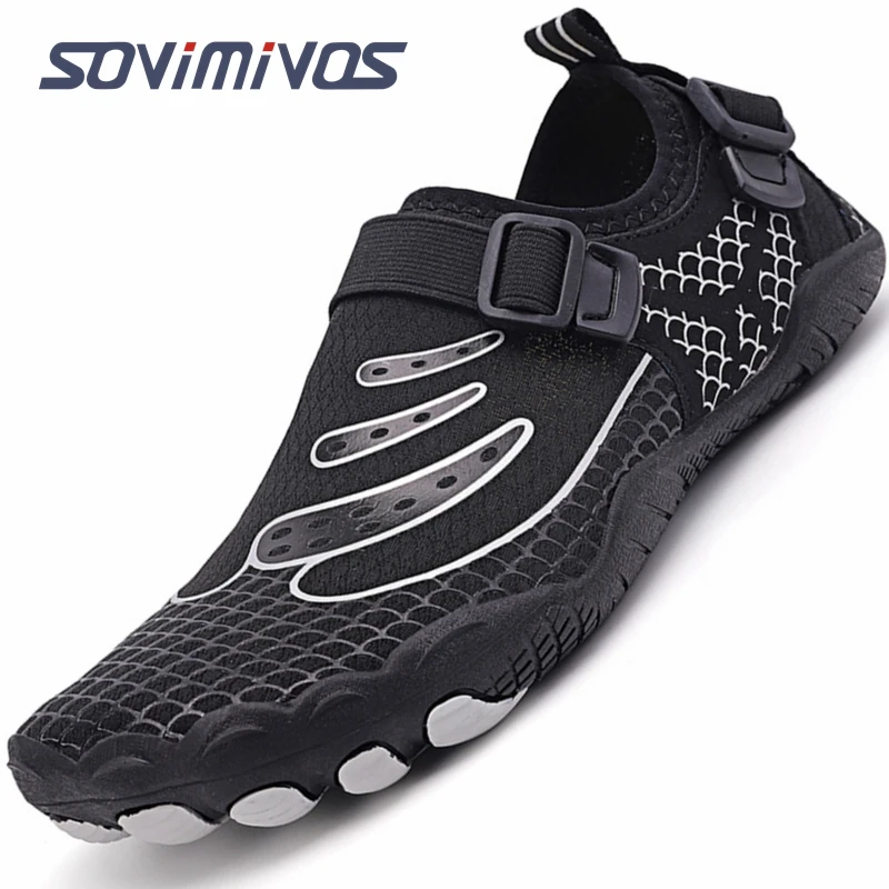 Five Toes Shoes Aqua Shoes Man Swimming Skin Shoes Unisex Surf Rubber Non-slip Top Quality sport Gym Water Beach Summer 2024