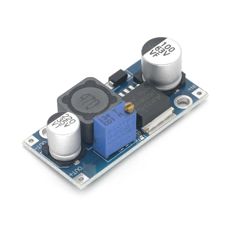 

LM2596HVS Buck Module | 4.5-47V Input | Vehicle-Mounted 48V Adjustable Regulated Power Supply