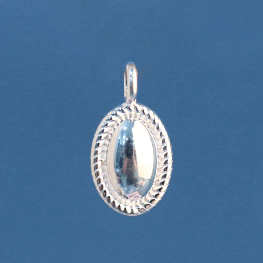 

Подвески из серебра 925 пробы с эллипсом в форме капли, элегантное простое ожерелье, кулон, аксессуары ручной работы «сделай сам», подвески для браслета Plata 925