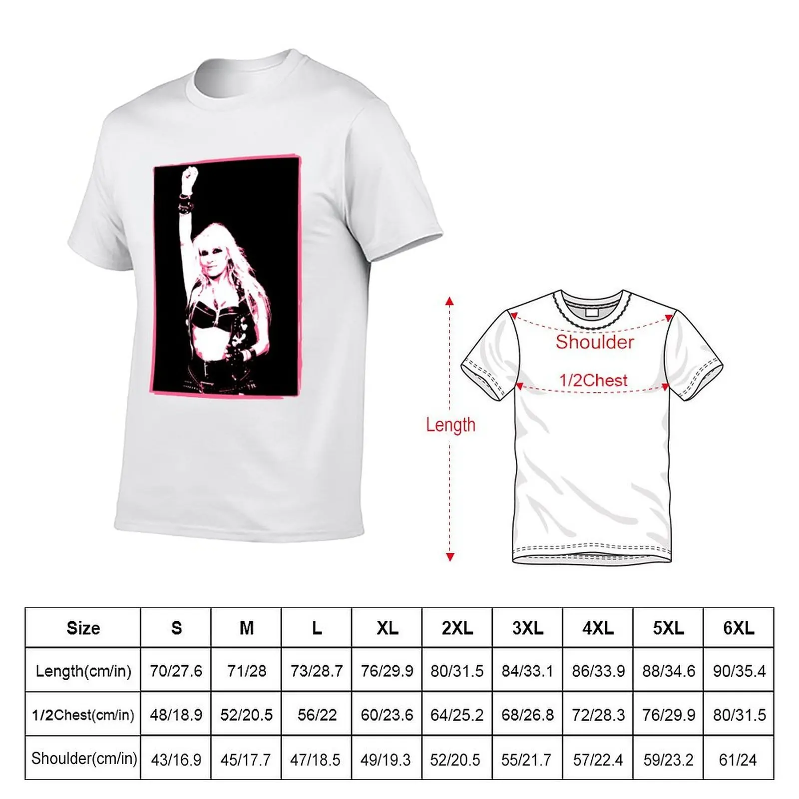 Doro Pesch - Warlock Classic T-Shirt Man t-shirt summer tops mens plain t shirts