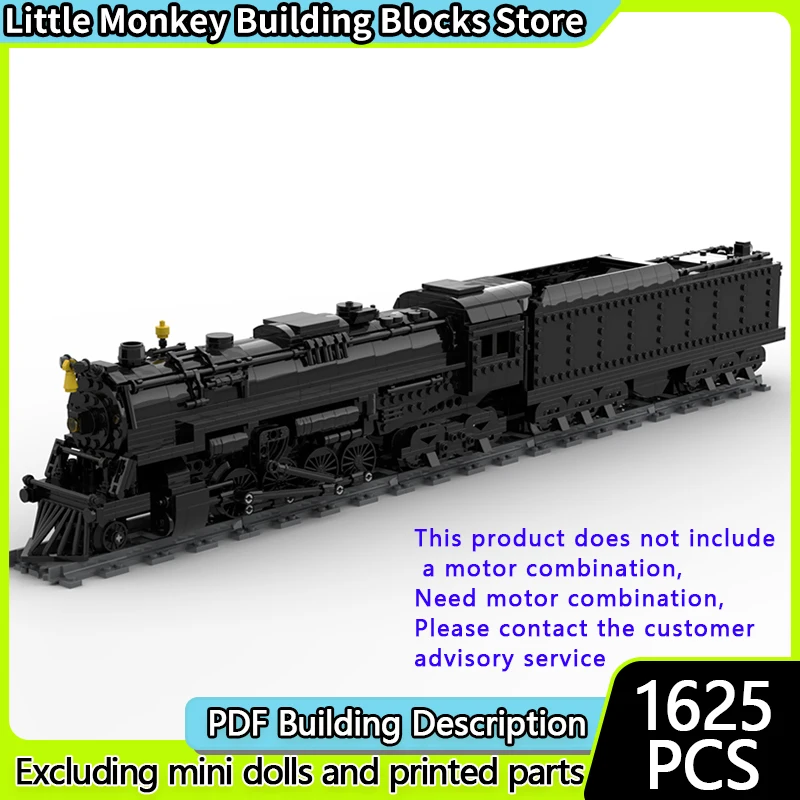 

Popular Movie Model MOC Building Bricks Railway Express Train Modular Technology Children Holiday Gifts Assemble Toys Suit