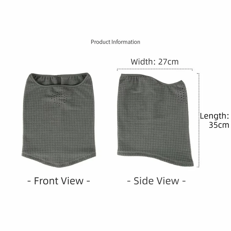 Winter Neck Warmer Gaiter Scarf Windproof Cycling Bandana Hiking Sport Running Skiing Camping Snowboard Half Face Mask Men Women view 6