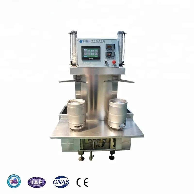 Dubbele kop biervat wasmachine