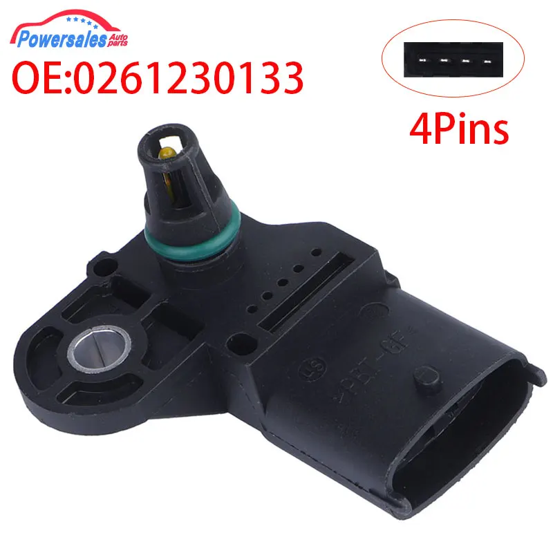 New Map Sensor Intake Air Pressure Sensor For Weichai Yutong Sinotruk 0261230133